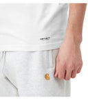 Carhartt Wip Standard Crewneck White T Shirt Set