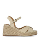 Castañer Thea Ivory Wedge Sandal