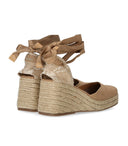 Castañer Tina Caramel Espadrille With Wedge