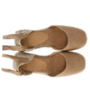 Castañer Tina Caramel Espadrille With Wedge