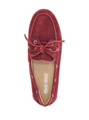 Miu Miu Mocassini Scamosciato Delave' 1