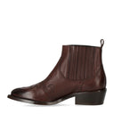 Duccio Del Duca Ebenholz-Texan-Stiefelette