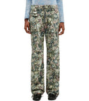 Ganni Jadeite Twill-Hose