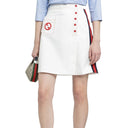 Gucci Interlocking G A Line Skirt