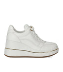 Michael Kors Emmy Wedge Weißer Sneaker
