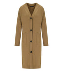 Max Mara Weekend Godezia Camel Long Cardigan