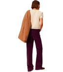 Lila Cordhose von Twinset