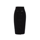 Alaia Wool Pencil Skirt