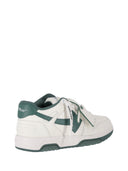 Off White Out Of Office Calf Leather White Green