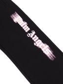 Palm Angels Blurred Logo Reg.Sweatpant Black Rose