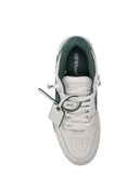 Off White Out Of Office Calf Leather White Green