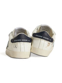 Golden Goose Baby School Nappa Upper With Prints Suede Star Leather Heel