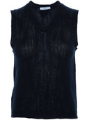 Prada V Neck Cashmere Vest