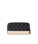 Kurt Geiger Kensington svart vit plånbok