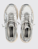 Golden Goose Lightstar Mesh And Nappa Upper Mesh Tongue And Heel Tpu Star
