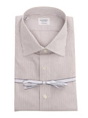 Cotone A Righe 슬림핏의 Mazzarelli Camicie Camicia