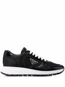 Prada Re Nylon Triangle Logo Low Top Sneakers