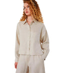 Giacca camicia Max Mara Weekend Capo Beige