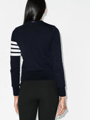 Thom Browne Four Bar Stripe Cotton Jumper