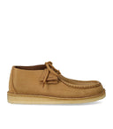 Clarks Desert Nomad Mid Tan Lea Spuckle Stiefel