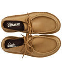 Clarks Desert Nomad Mid Tan Lea Spuckle Stiefel