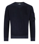 C.P. Company Blue Crewneck Jumper