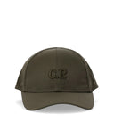 C.P. Company Chrome R Goggle Military Green Cap