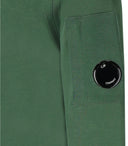 C.P. Firma Cotton Crepe Green Crewneck -Jumper