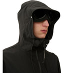 C.P. Firma C.P. Shell R Goggle Black Kapuzenjacke