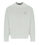 C.P. Company Diagonal Fleece Blue Fox Sweatshirt