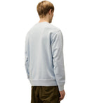C.P. Company Diagonal Fleece Blue Fox Sweatshirt