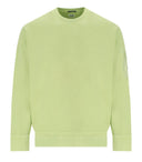 C.P. Company Diagonal Fleece White Pear Sweatshirt