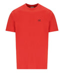 C.P. Company Jersey 30/1 Poinciana Orange T -shirt