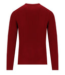 C.P. Company Ketchup Ribbed Rewneck Jumper