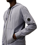 C.P. Company Light Fleece Lavander Violet Hoodie