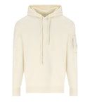 C.P. Company Off White Hooded Jumper