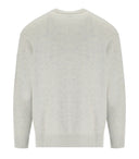 C.P. Firma Off White Melange Crewneck Jumper