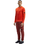 C.P. Company Orange Crewneck Jumper