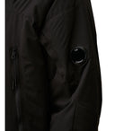 C.P. Firma Pro Tek Wyściełana Czarna Kurtka z kapturem