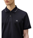 C.P. Company Stretch Piquet Total Eclipse Polo Shirt