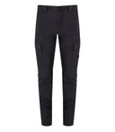 C.P. Company Stretch Sateen Cargo Black Trousers