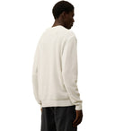 C.P. Company Vanisé White Melange Crewneck Jumper