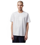 C.P. Company The Metropolis Series Badge White T Shirt