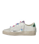 Crime London Sk8 Deluxe Aqua Charms Sneaker