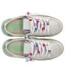 Crime London Sk8 Deluxe Aqua Charms Sneaker