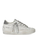 Crime London Sk8 Deluxe Wedge White Sneaker