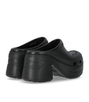 Crocs Siren Black Heeled Clog