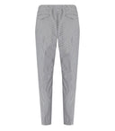 Cruna Burano Blue And White Striped Trousers
