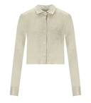 Cruna Dafne Menta Cropped Shirt