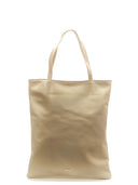 La Rose La Rose Leather Tote Bag Ivory